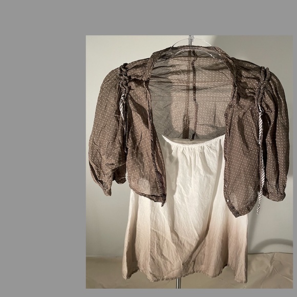 Cop Copine 2 pcs. ‘RANGUN’ top w/ Boulero - Picture 1 of 14